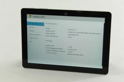 Microsoft Surface Go 1825 1ª Generación 10" Pentium 4415Y 128GB SSD 8GB RAM SIN SISTEMA OPERATIVO Foto 1 de 4