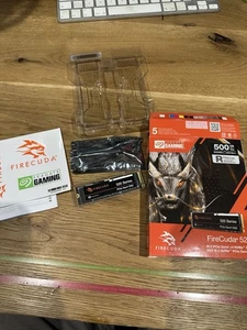 Seagate FireCuda 520 500GB Internal Gaming SSD PCIe NVMe M.2 - Picture 1 of 1