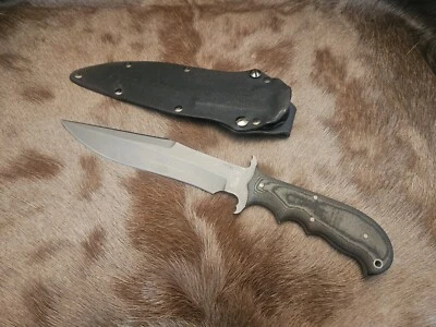 Rob Patton Knife Custom Integral Fox Bat Original Kydex Sheath - Image 1 of 4