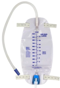 4er-Pack Easy Tap Katheter Beinbeutel groß 32 Oz. - Bild 1 von 8