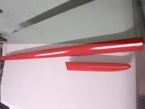 RENAULT CLIO 3 RS JEU DE BAGUETTES GAUCHE ROUGE TORO NNF NEUF ORIGINE D'EPOQUE - Picture 1 of 2