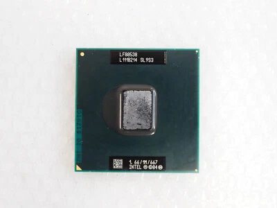 Intel Single Core Celeron SL9S3 1.66GHz 1M 667MHz PPGA478/Socket M CPU Processor - Image 1 of 3