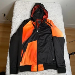 Volcom Multi-Colored full zip Hoodie Medium - Picture 1 of 9