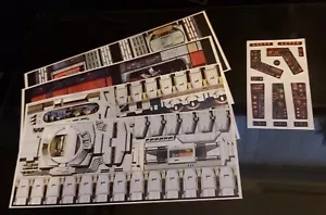 Vintage Star Wars Death Star 1978 - Replacement Sticker Full set - pre cut - Picture 1 of 6