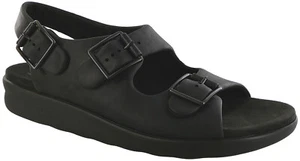 SAS Men's Bravo Black Bear Sandal Many Sizes FREE SHIPPING New In Box - Picture 1 of 6
