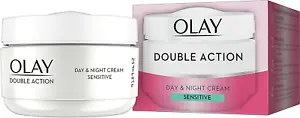 Olay Double Action Day & Night Sensitive Cream, 50Ml - Picture 1 of 12