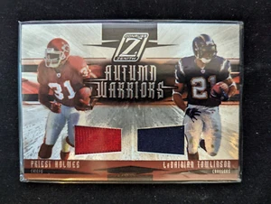 2005 Zenith Autumn Warriors #AW13 - Jersey - Priest Holmes/LaDainian Tomlinson - Picture 1 of 6
