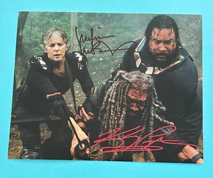 Khary Payton + Melissa McBride    - Walking Dead  -  signed, original Autogramm - Bild 1 von 1