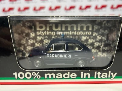 1:43 Fiat 600D Carabinieri 1965 R403 - Brumm - Immagine 1 di 4