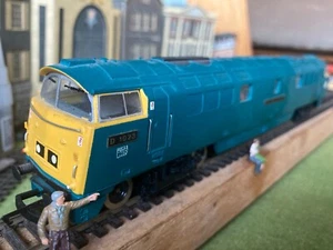 Hornby re-identified & detailed Class 52 Diesel D1023 Western Fusilier blue  OO - Picture 1 of 9