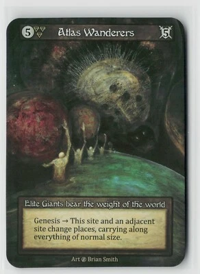Sorcery Contested Realm Beta Atlas Wanderers x1 NM Elite - Image 1 of 2