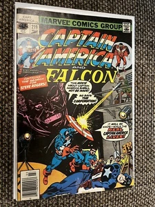 Cómics de Marvel de Capitán América y Halcón #219 1977 - Imagen 1 de 11