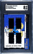 Don Donald Duck SGC 8 Disney Treasures Quad Cell Reel Piece 2003 Upper Deck PH21