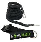 MOVEMINT 33ft Speed Bungee Band Trainer, 90 lbs Dynamic Resistance Trainer