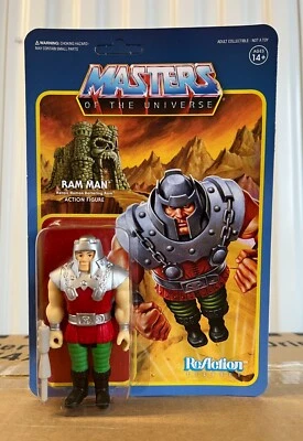 Ram Man ReAction MOSC Masters of the Universe MotU - Image 1 of 4
