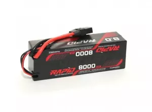 TURNIGY RAPID 8000mAh 3S 2P 11.1V 140C-280C LIPO BATTERY HARDCASE XT90 ROAR RC - Picture 1 of 1