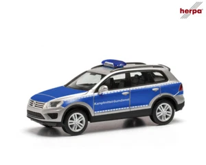 Herpa 096669 H0 VW Touareg "limpieza de medios de combate. "SH" NUEVO EMBALAJE ORIGINAL - Imagen 1 de 1