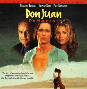 DON JUAN DEMARCO WS AC3 CC NTSC LASERDISC Johnny Depp, Marlon Brando - Picture 1 of 1