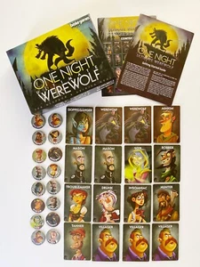One Night Ultimate Werewolf Bezier Games |10 minute game | 8+ | for 3-10 Players - Picture 1 of 6