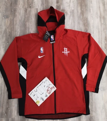 NWT Houston Rockets Nike NBA Showtime Performance Full-Zip Jacket Men XXL 2XL Cover
