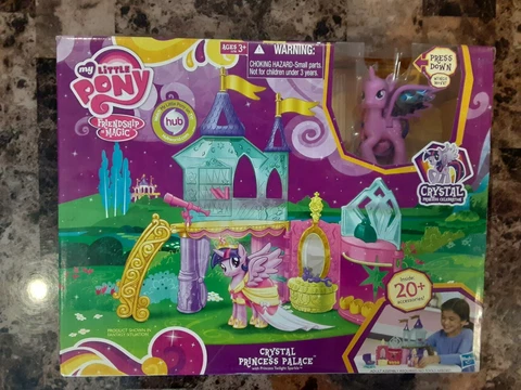 My Little Pony Friendship Magic Crystal Princess Palace Castle Twilight Sparkle Cover