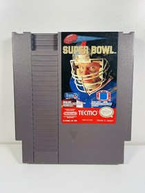 Tecmo Super Bowl (Nintendo NES, 1991) Original Classic Authentic Game TESTED
