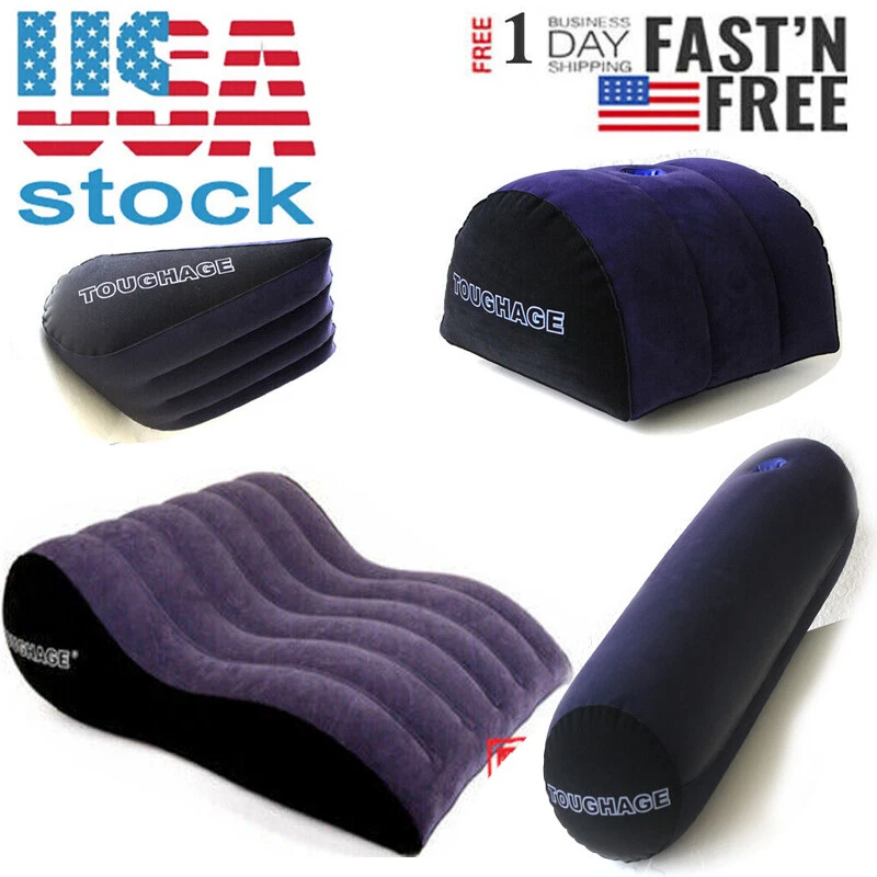 Almohada sexual inflable Toughage cama rebote cojín posición muebles juguetes sexuales Foto 1 de 1