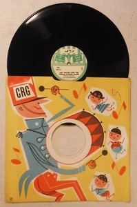 CHILD’S 10" VINYL RECORD & PS / CRG 5007 / MR. GRUMP AND THE DINGLE SCHOOL BAND - Picture 1 of 2