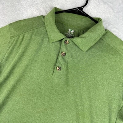 Camisa Arborwear Para Hombres Mediana Verde Árbol Escalador Manga Corta Polo Paisajismo Foto 1 de 4