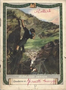 Quaderno "Giovinezze Eroiche" Boccasile Pizzi & Pizio anni '30 Capracotta - Imagen 1 de 2