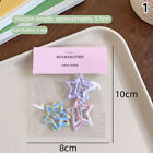 6Pcs Colorful Star Hairpin Metal Bb Clips Y2k Student Hair Accessoires