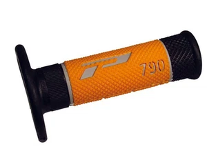 PROGRIP KNOBS CROSS OFFROAD TRIDITY EXTRA SLIM BLACK-ORANGE 790 HONDA - Picture 1 of 1