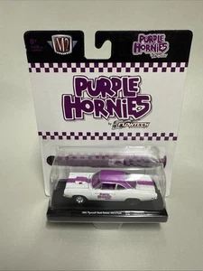 M2 MACHINES 1969 PLYMOUTH ROAD RUNNER 440 6-PACK PURPLE HORNIES EXHAUST MOPAR - Picture 1 of 6