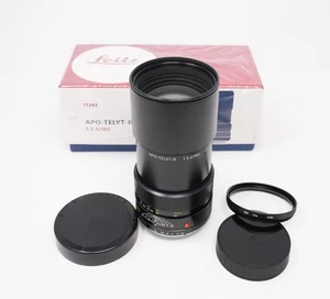 Leica APO-Telyt-R 180mm F3.4 E60 Lens 3-Cam R Mount MINT in Box w/ Filter, Caps - Picture 1 of 10