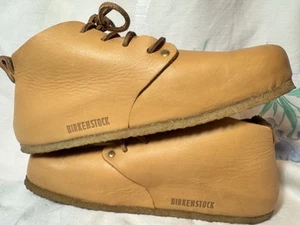 Birkenstock Camel Leather Boots - Leather Laces - Size 40 - New Condition - Picture 1 of 17
