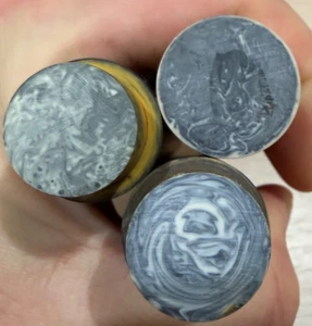 Catalin Faturan 3pcs Vintage USSR Bakelite Rods Old Original Bakelite 186g - Picture 1 of 9