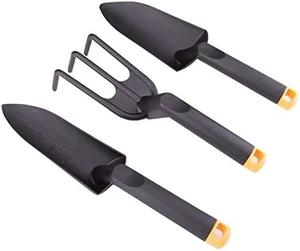 Garden Hand Tools Set Fiber Composite - Garden Trowel, Transplanter and Cultivat - Picture 1 of 12