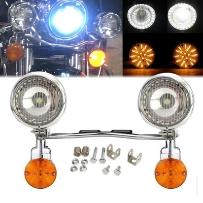 Luces de paso antiniebla ABS señal de giro para Suzuki Intruder Volusia VS 700 750 800 Foto 1 de 4