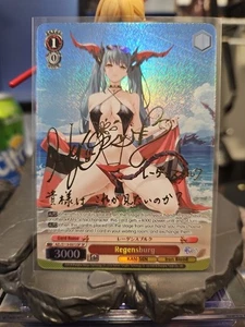 2025 Weiss Schwarz Azur Lane Vol. 2 English Regensburg AZL/S119-E072SP SP Signed - Picture 1 of 6