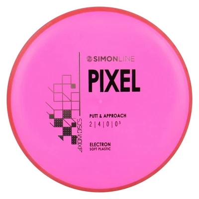 Axiom Disc Golf Simon Line Electron Soft Lizotte Pixel Putter 2/4/0/0.5 - Choose - Image 1 of 2