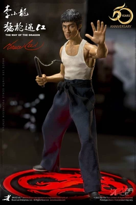 STAR ACE Toys Camino del Dragón Bruce Lee con Base Iluminada 1/6 Estatua Versión De Lujo Foto 1 de 4