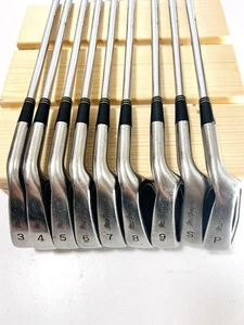MacGregor Jack Nicklaus CG1800 Iron Set 9pcs 3-SW Dual Action Flex Stiff - Picture 1 of 10
