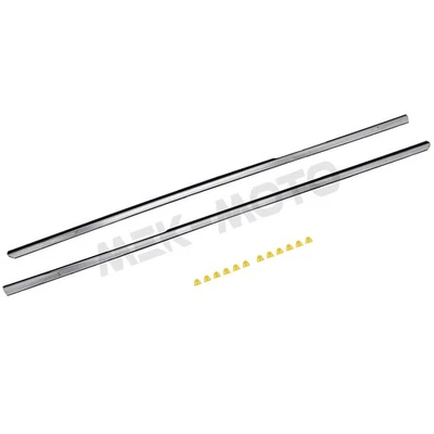 For 2018-2019 Hyundai Sonata Fender Chrome Molding Left+Right Side Pair - Image 1 of 4