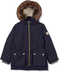 NAME IT Mini Mädchen Parka Winterjacket Camp Anorak, Dark Sapphire, 80 - Bild 1 von 1
