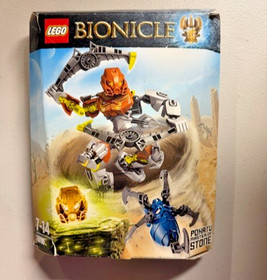 Lego Bionicle 70785 Pohatu Master Of Stone - HTF New In Sealed Damaged Box