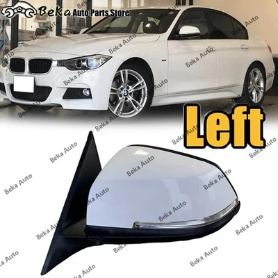Left Side For BMW-3 Series F30 2011 2012-2018 RearView Mirror Electric Folding - Image 1 of 4