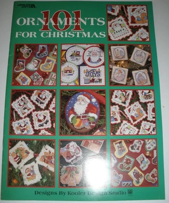 Libro de punto de cruz Adornos de Navidad Leisure Arts 101 3016 Foto 1 de 3