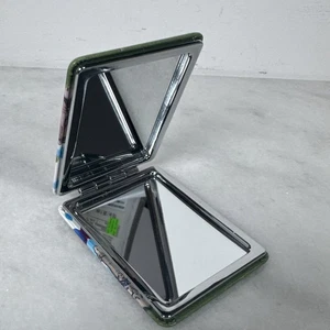 Specchio Portatile Tascabile Misura Doppio Lato Ingrandimento Unilaterale - Foto 1 di 6