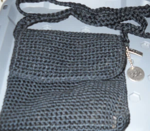 THE SAK Black braded small purse - Picture 1 of 2