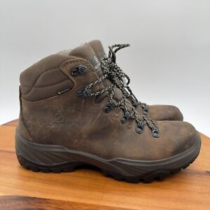 Scarpa Terra GTX Boots Womens 7.5 GoreTex Hiking Backpacking Brown Leather Boot